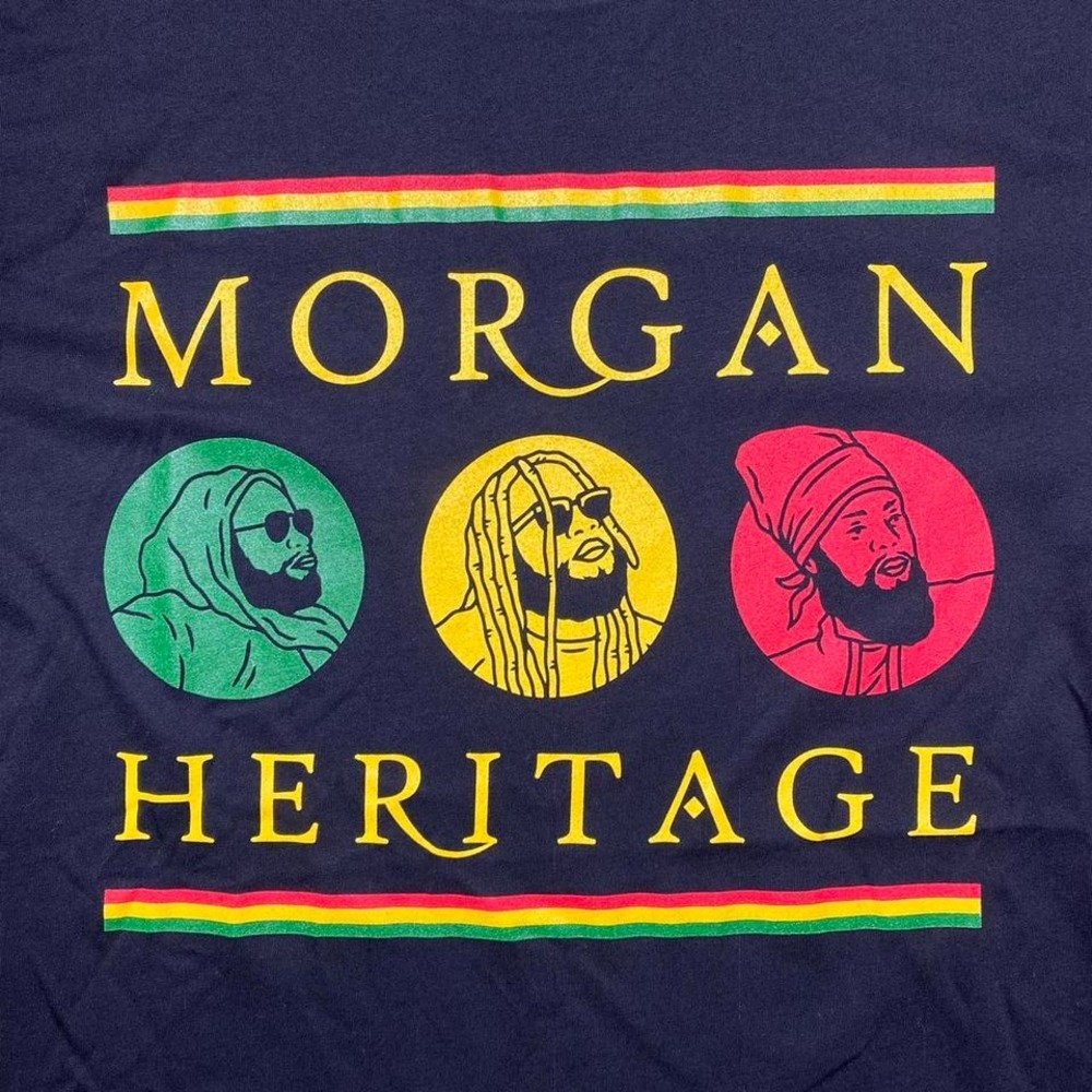 MORGAN HERITAGE reggae band shirt